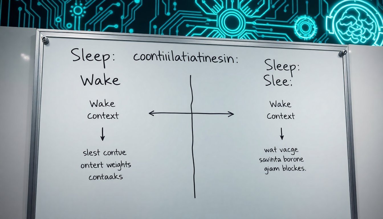 Sleep Consolidation Beats Infinite Context for LLMs