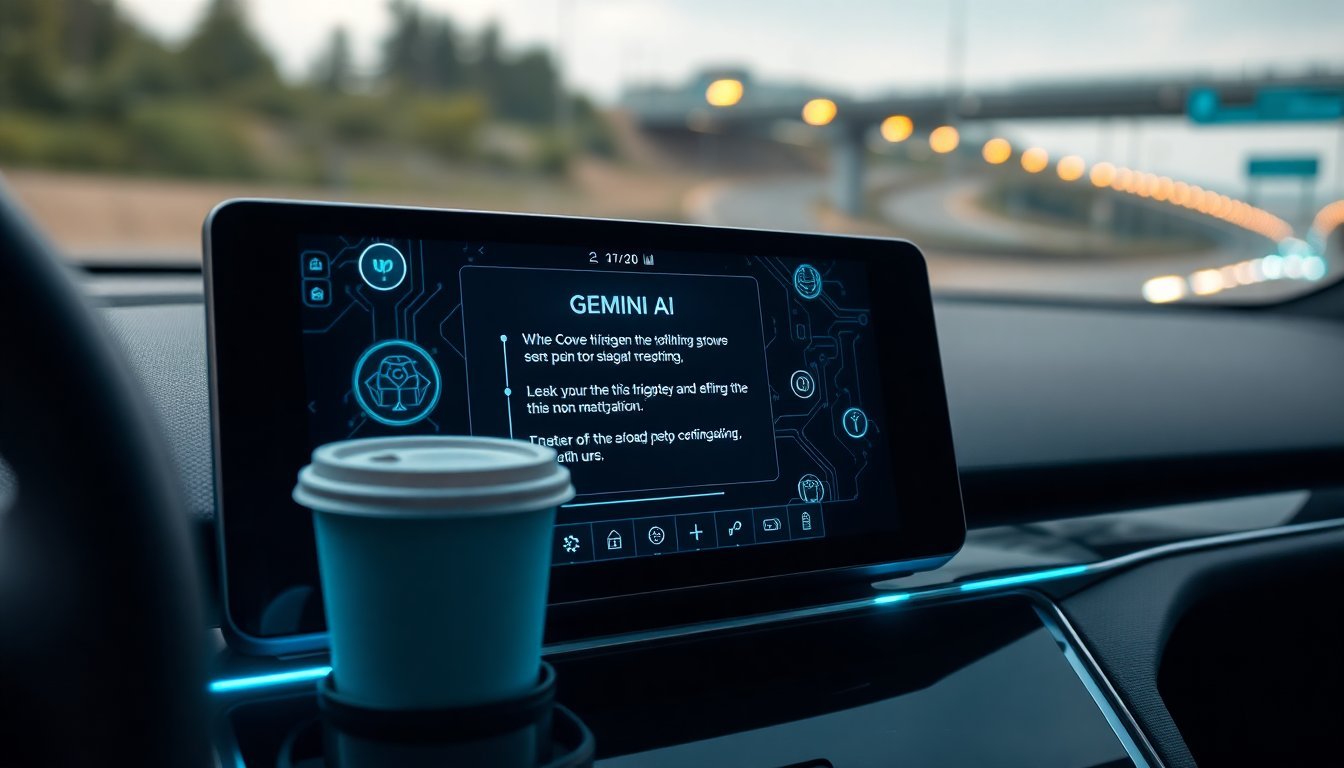 Gemini Hits the Road: Google Bets Big on In-Car AI