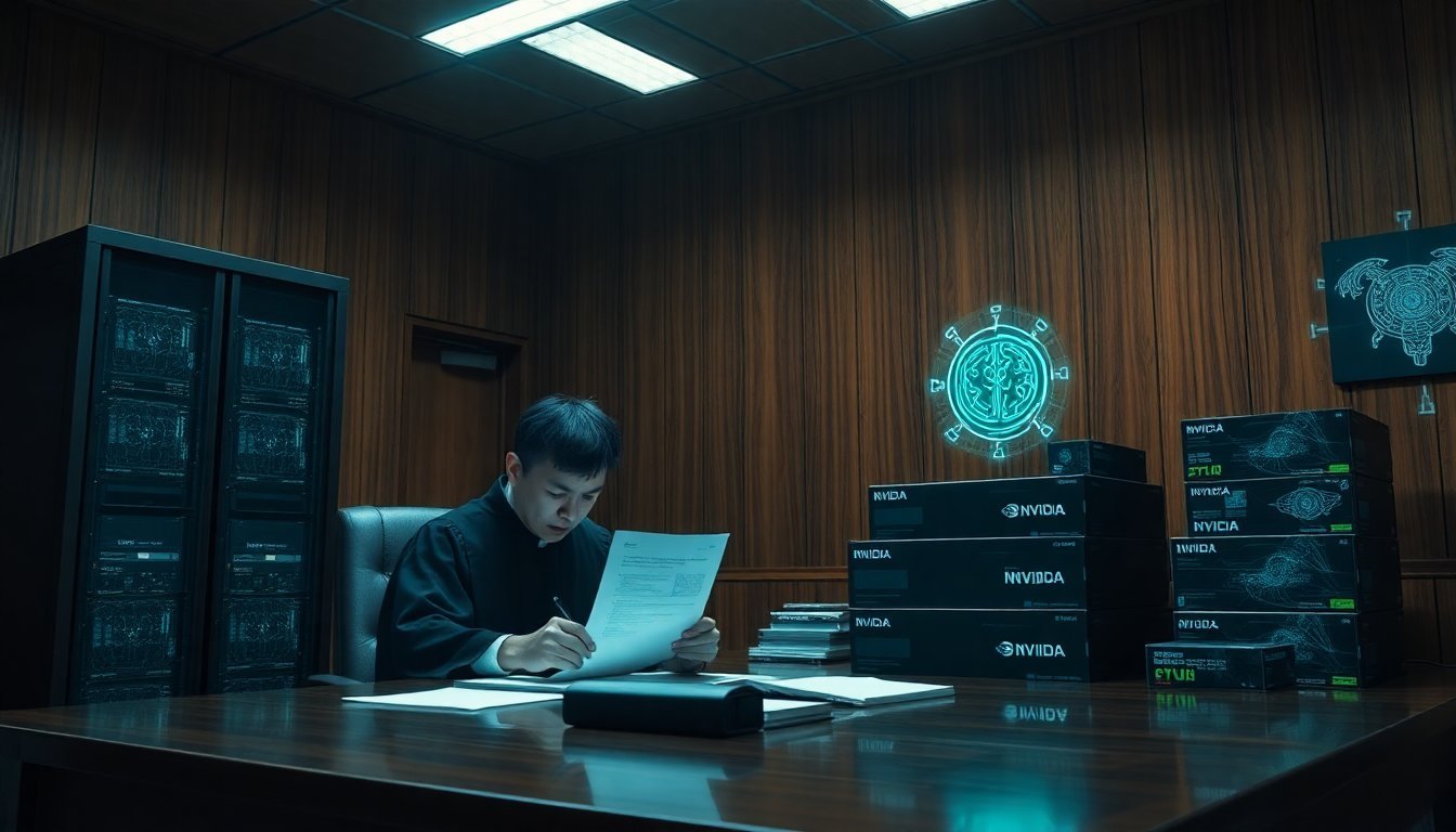 Taiwan Indicts Nvidia Manager: AI Chip Black Market Breached