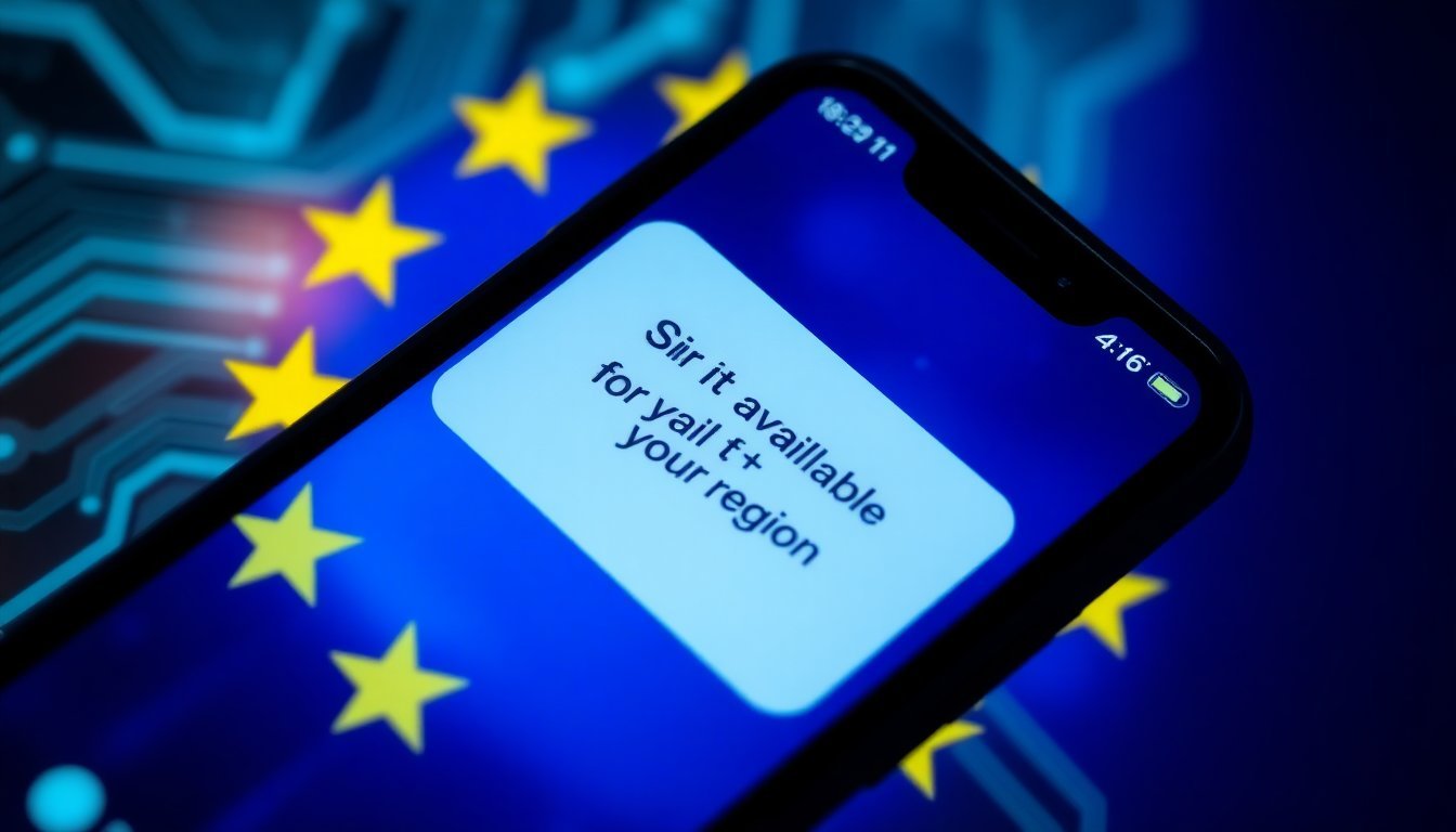 Apple Blames DMA for Siri AI Delay in EU