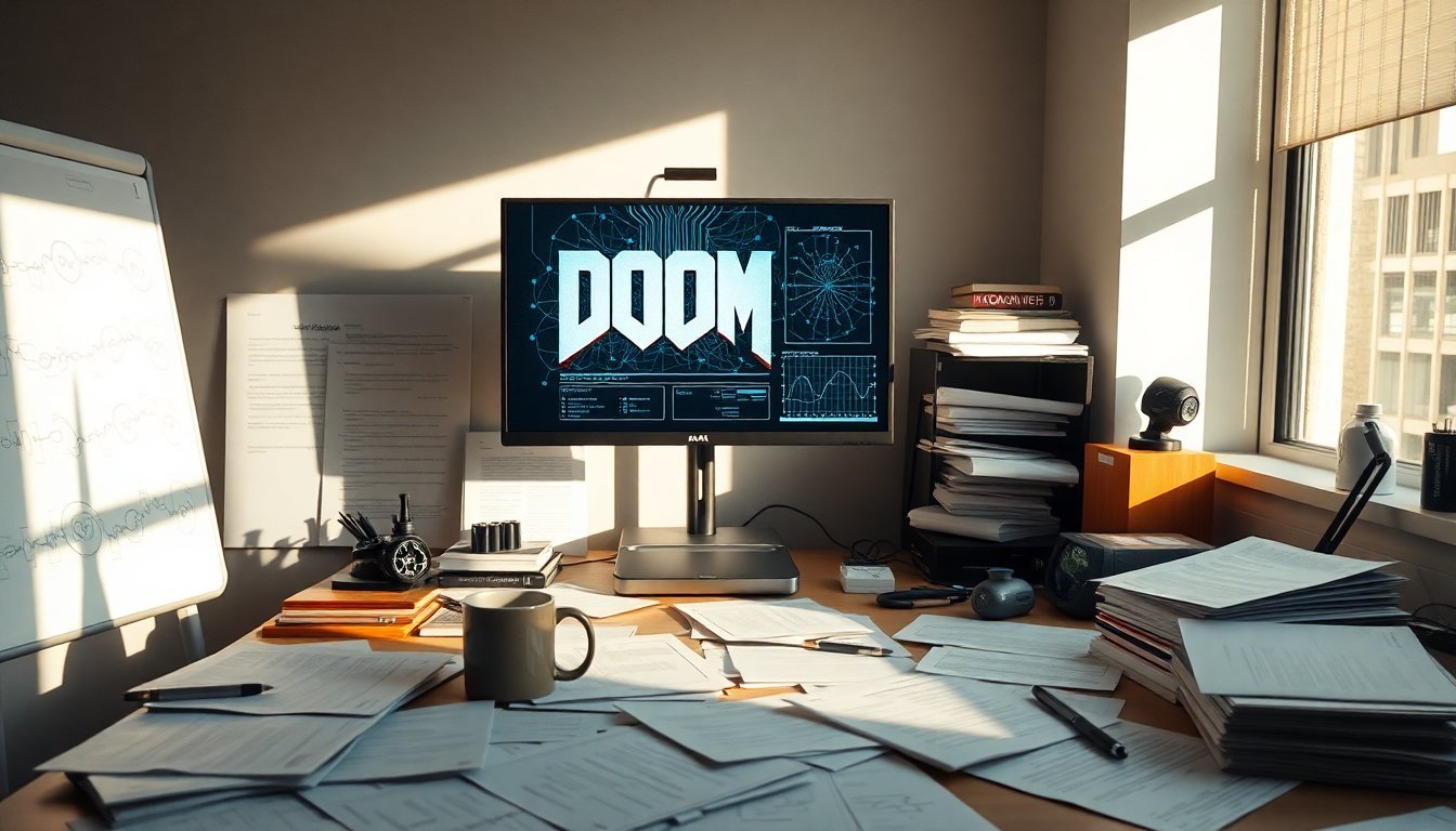 New Study Shows Human Brain Cells Can Play DOOM, Still Can't Find Your Car Keys