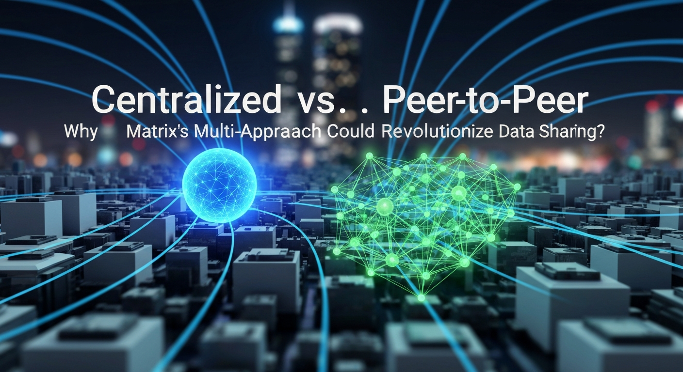 Centralized vs. Peer-to-Peer: Why Matrix's Multi-Agent Approach Could Revolutionize Synthetic Data