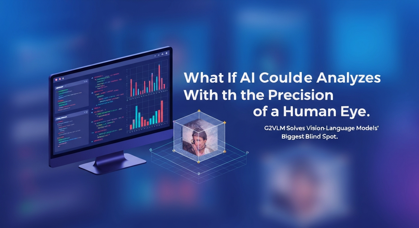 What If AI Could Actually See in 3D? How G??VLM Solves Vision-Language Models' Biggest Blind Spot