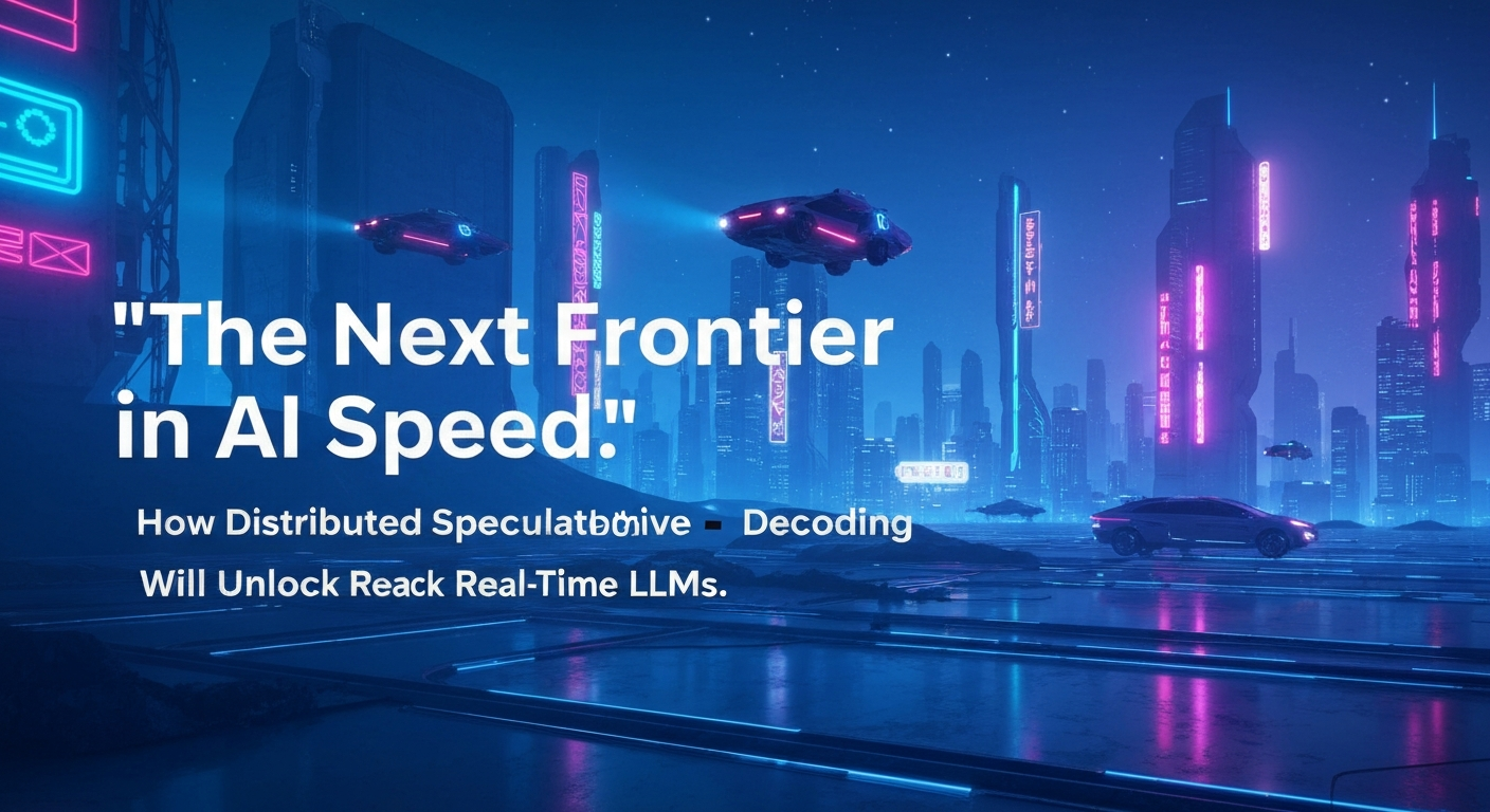 The Next Frontier in AI Speed: How Distributed Speculative Decoding Will Unlock Real-Time LLMs