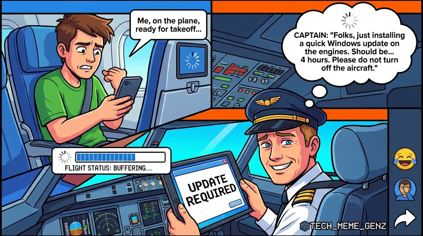 Your Plane’s Secret "Bedtime" Is Causing Chaos in the Skies 😴✈️