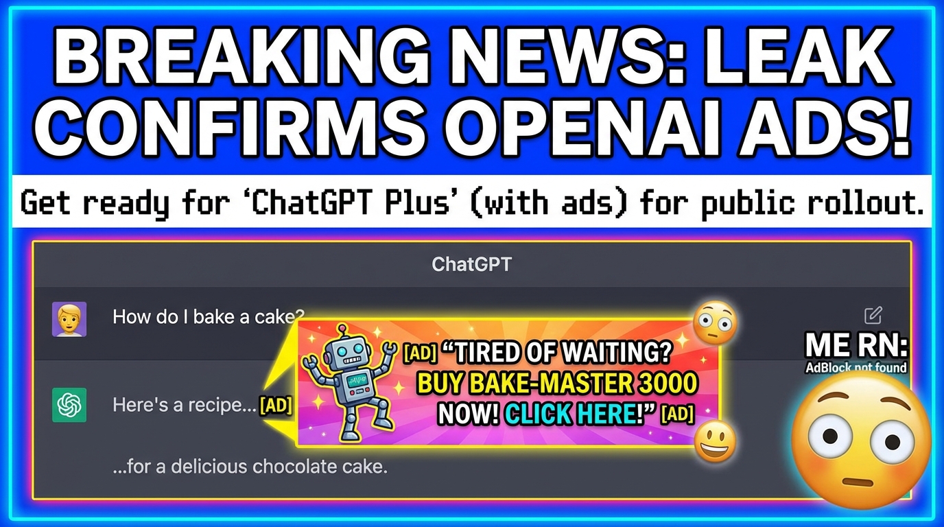 Nobody Saw This Coming: OpenAI's Epic Ad Plan Leaks